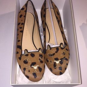 Leopard Leopard-print Calf Hair Kitty Flats